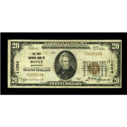 Bovey, MN - $20 1929 Ty. 1 The First NB Ch. #