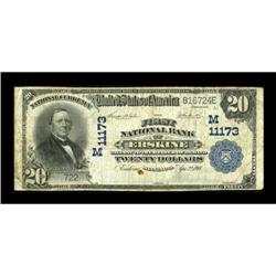 Erskine, MN - $20 1902 Plain Back Fr. 658 The