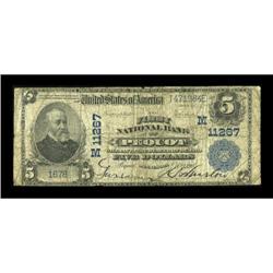 Pequot, MN - $5 1902 Plain Back Fr. 606 The