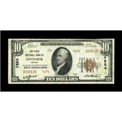 Lovelock, NV - $10 1929 Ty. 2 The First NB Ch. #