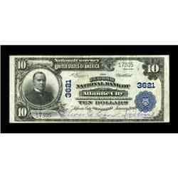 Atlantic City, NJ - $10 1902 Plain Back Fr. 626