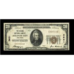 Atlantic City, NJ - $20 1929 Ty. 1 The Second NB