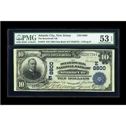 Atlantic City, NJ - $10 1902 Date Back Fr. 618