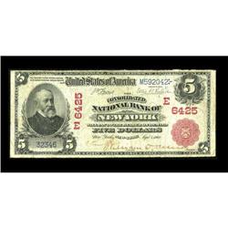 New York, NY - $5 1902 Red Seal Fr. 587 The