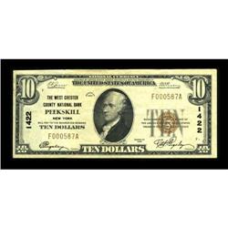 Peekskill, NY - $10 1929 Ty. 1 The West Chester