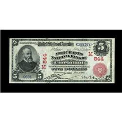 Cincinnati, OH - $5 1902 Red Seal Fr. 587 The