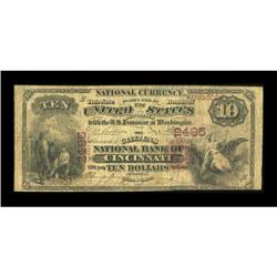 Cincinnati, OH - $10 1875 Fr. 419 The Citizens