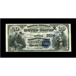 Cincinnati, OH - $20 1882 Date Back Fr. 555 The