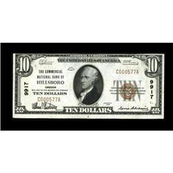 Hillsboro, OR - $10 1929 Ty. 1 The Hillsboro NB