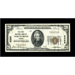 North Bend, OR - $20 1929 Ty. 1 The First NB Ch.