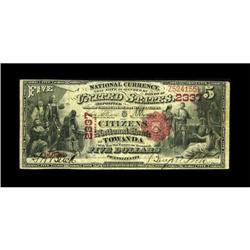 Towanda, PA - $5 1875 Fr. 402 The Citizens NB