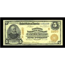 West Chester, PA - $5 1902 Red Seal Fr. 587 The