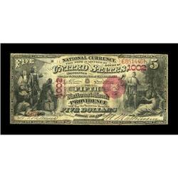 Providence, RI - $5 1875 Fr. 401 The Fifth NB