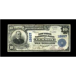 Lemmon, SD - $10 1902 Plain Back Fr. 635 New