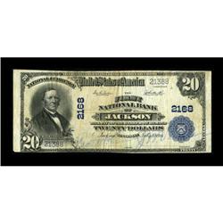 Jackson, TN - $20 1902 Plain Back Fr. 657 The