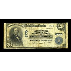 Jefferson, TX - $20 1902 Plain Back Fr. 652 The