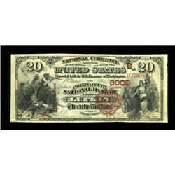 Lufkin, TX - $20 1882 Brown Back Fr. 504 The