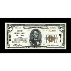 Luling, TX - $5 1929 Ty. 2 The First NB Ch. #