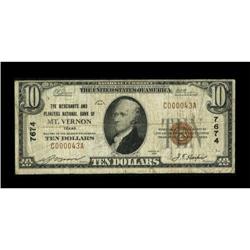 Mount Vernon, TX - $10 1929 Ty. 1 The Merchants