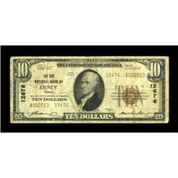 Olney, TX - $10 1929 Ty. 2 The City NB Ch. #