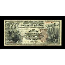 San Antonio, TX - $50 1882 Brown Back Fr. 512