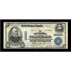 Victoria, TX - $5 1902 Plain Back Fr. 603 The