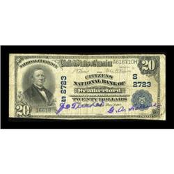 Weatherford, TX - $20 1902 Plain Back Fr. 650