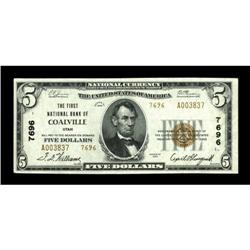 Coalville, UT - $5 1929 Ty. 2 The First NB Ch. #