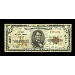 Moab, UT - $5 1929 Ty. 1 The First NB Ch. #