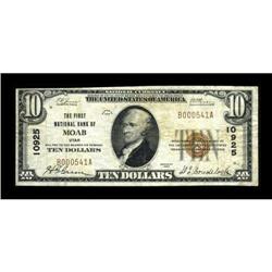Moab, UT - $10 1929 Ty. 1 The First NB Ch. #