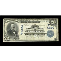 Park City, UT - $20 1902 Plain Back Fr. 653 The