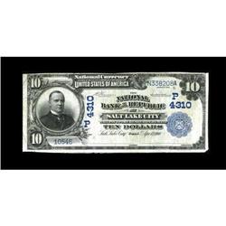 Salt Lake City, UT - $10 1902 Date Back Fr. 619