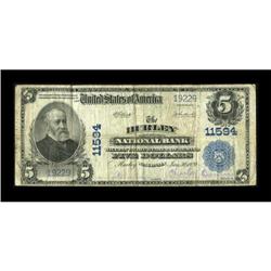 Hurley, WI - $5 1902 Plain Back Fr. 607 The