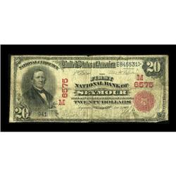 Seymour, WI - $20 1902 Red Seal Fr. 639 The