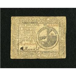 Continental Currency November 29, 1775 $2