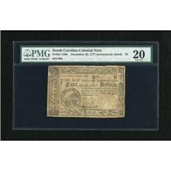 South Carolina December 23, 1777 (erroneously