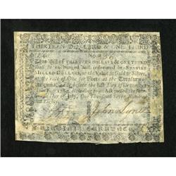 Virginia July 14, 1780 $13 1/3 Extremely Fine,