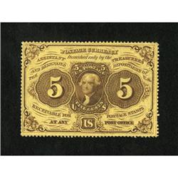 Fr. 1228 5c First Issue Choice New.