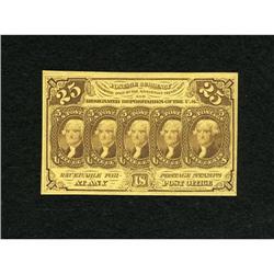 Fr. 1281 25c First Issue Choice New.