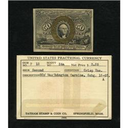 Fr. 1317 50c Second Issue Choice About New.