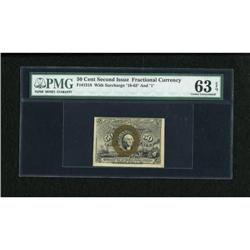 Fr. 1318 50c Second Issue PMG Choice