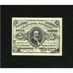 Fr. 1238 5c Third Issue Choice New.