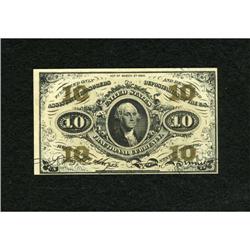 Fr. 1255 10c Third Issue Choice New.