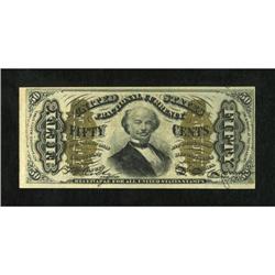 Fr. 1341 50c Third Issue Spinner Type II Choice