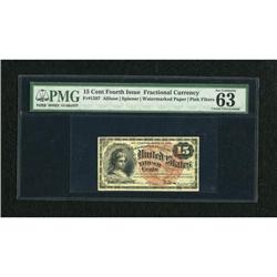 Fr. 1267 15c Fourth Issue PMG Choice