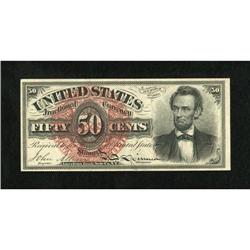 Fr. 1374 50c Fourth Issue Lincoln Extremely