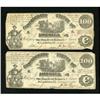 Image 1 : T13 $100 1861 Cr-58A PF-6 Two Consecutive