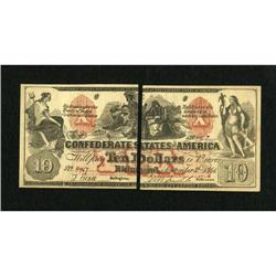 CT22/152D Counterfeit $10 1861.