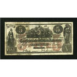 CT31/245B Counterfeit $5 1861.
