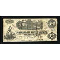 T40 $100 1862 PF-5 Cr-300/9.